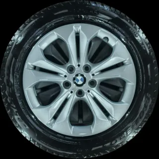 225/55 R17 97H WINTERREIFEN BMW X1 F48 17 ZOLL ALU KOMPLETTSATZ 6856065 - Bild 2
