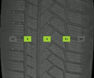 235/65 R17 104H WINTERREIFEN AUDI Q5 FY 17 ZOLL ALU KOMPLETTSATZ 6-7MM - Bild 6
