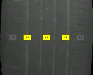 215/60 R16 SOMMERREIFEN VW PASSAT 3C 16 ZOLL ALUMINIUM KOMPLETTSATZ 3G0601025BM - Bild 7