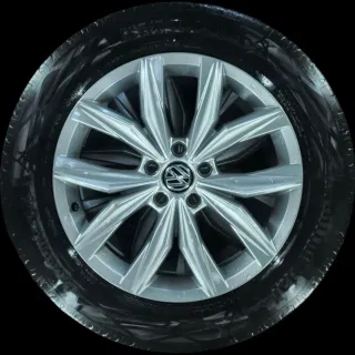 235/55 R18 100V SOMMERREIFEN VW TIGUAN 5N 18 ZOLL ALU KOMPLETTSATZ 5NN601025AD - Bild 2