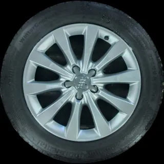 225/55 R17 97H WINTERREIFEN AUDI A6 4G 17 ZOLL ALUMINIUM KOMPLETTSATZ 4-5MM - Bild 1