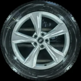 235/55 R19 101H WINTERREIFEN AUDI Q5 FY 19 ZOLL ALUMINIUM KOMPLETTSATZ 5MM - Bild 1