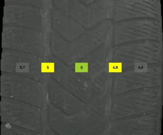 235/55 R19 101H WINTERREIFEN AUDI Q5 FY 19 ZOLL ALUMINIUM KOMPLETTSATZ 4-5MM - Bild 7