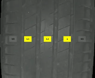 4x Sommerreifen 235/60 R17 102v Michelin Latitudesport3 4519 4519 4519 4519 - Bild 4