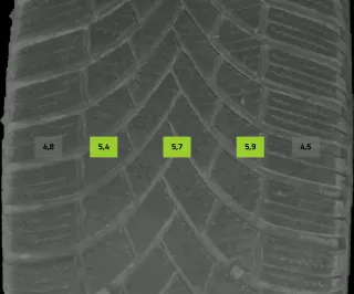 205/55 R17 WINTERREIFEN SKODA OCTAVIA NX 17 ZOLL ALU KOMPLETTSATZ 5E3601025 - Bild 5