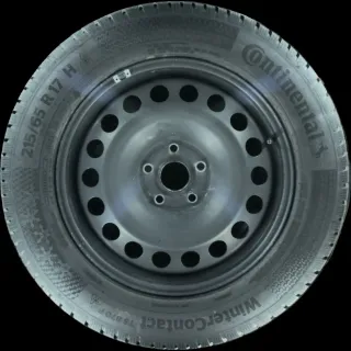 215/65 R17 99H WINTERREIFEN VW TIGUAN 5N (II) 17 ZOLL STAHL KOMPLETTSATZ 5-6MM - Bild 2