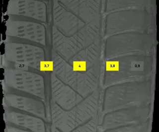 225/55 R18 102V WINTERREIFEN AUDI A6 4K 18 ZOLL ALUMINIUM KOMPLETTSATZ 4.94 3.24 - Bild 8