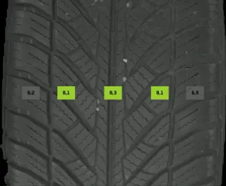 245/45 R18 100V WINTERREIFEN E-KLASSE W213 18 ZOLL ALUMINIUM KOMPLETTRÄDER 5-7MM - Bild 6