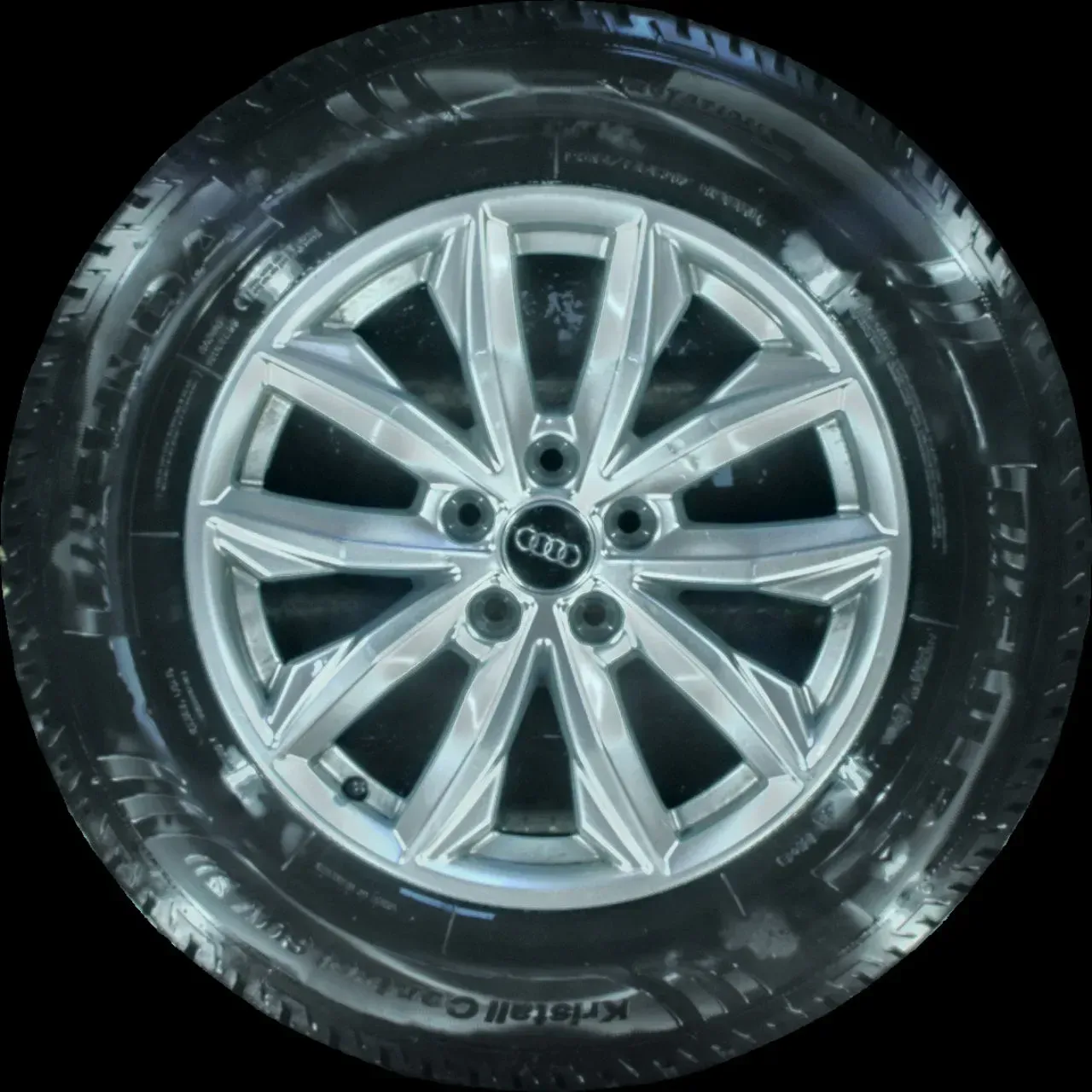 235/65 R17 108H WINTERREIFEN AUDI Q5 FY 17 ZOLL ALU KOMPLETTSATZ 80A601025J - Bild 1
