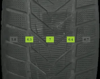 245/45 R20 103V Winterreifen Audi Q5 8R 20 Zoll Alu Komplettsatz 6mm - Bild 8