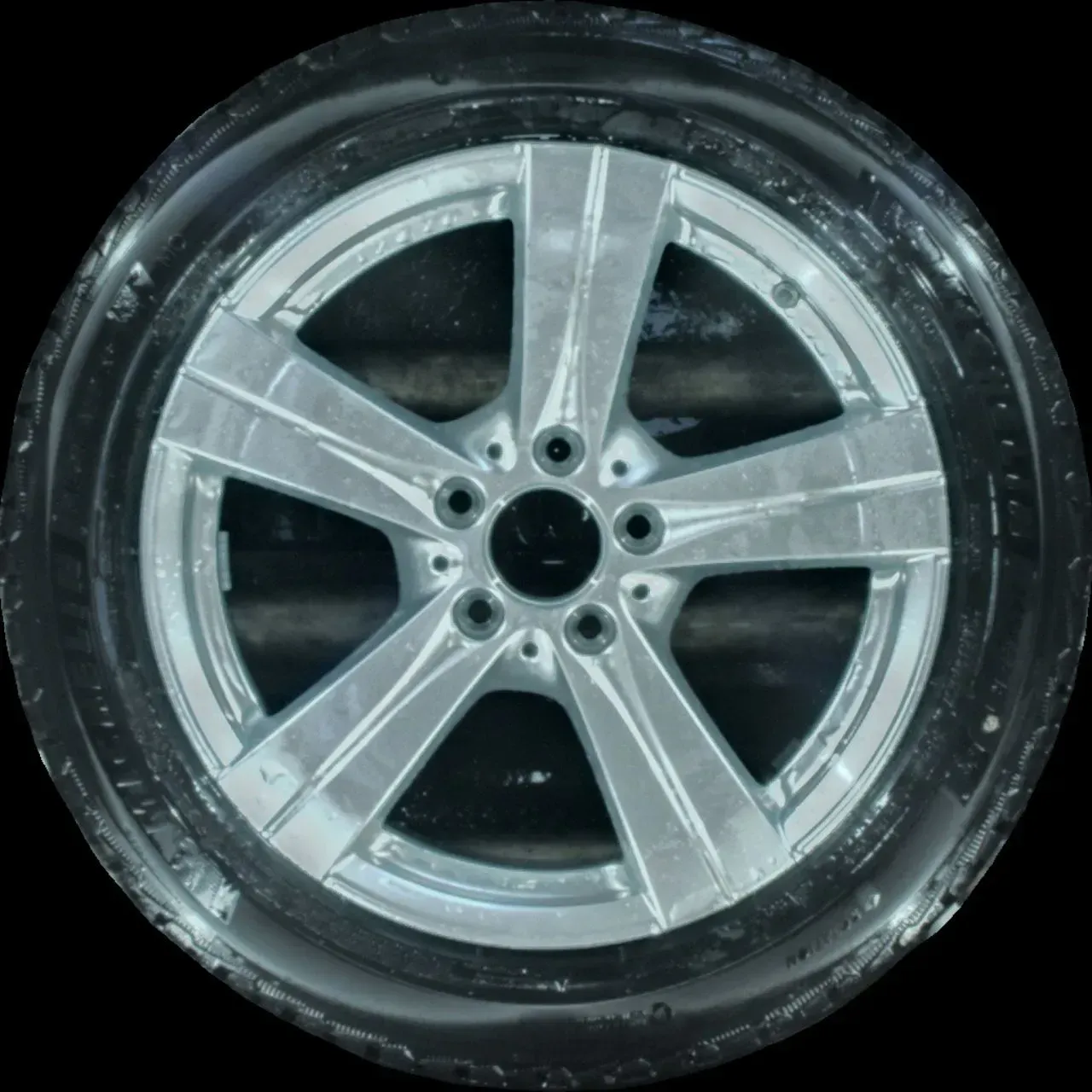 225/50 R17 98H WINTERREIFEN C-KLASSE W206 17 ZOLL ALU KOMPLETTSATZ 6MM - Bild 1