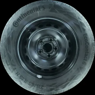 215/65 R16 102H SOMMERREIFEN VW T7 MULTIVAN 16 ZOLL STAHL KOMPLETTSATZ 7T0601027 - Bild 1