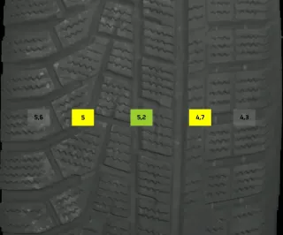 215/65 R17 99H WINTERREIFEN AUDI Q3 F3 17 ZOLL STAHL KOMPLETTSATZ 4-6MM - Bild 5