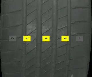 4x Sommerreifen 235/35 R19 91y Bridgestone Potenza DOT 4123 4-5mm - Bild 3