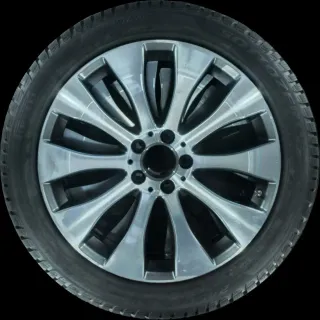 245/45 R19 WINTERREIFEN E KLASSE ALL TERRAIN S213 19 ZOLL ALUMINIUM KOMPLETTSATZ - Bild 2