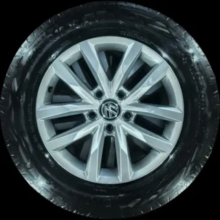215/60 R16 SOMMERREIFEN VW PASSAT 3C 16 ZOLL ALUMINIUM KOMPLETTSATZ 3G0601025BM - Bild 2