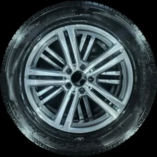 235/60 R18 103H WINTERREIFEN GLC W253 18 ZOLL ALUMINIUM KOMPLETTSATZ 4MM - Bild 3