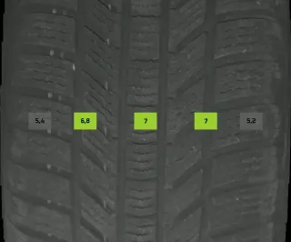 215/65 R17 99H WINTERREIFEN SKODA KODIAQ NS 17 ZOLL ALU KOMPLETTSATZ 5-6MM - Bild 6