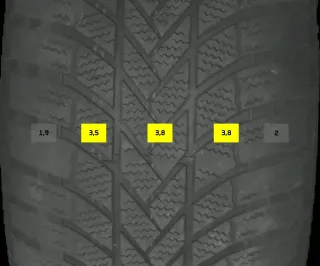 255/55 R19 WINTERREIFEN AUDI Q8 E-TRON 4KE 19 ZOLL ALU KOMPLETTRÄDER 4KE601025L - Bild 6