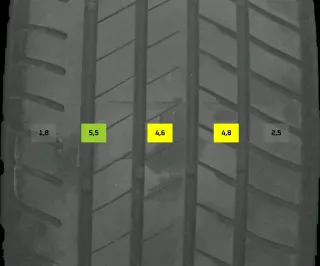 225/60 R18 104W SOMMERREIFEN BMW X3 G01 18 ZOLL ALU Kompletträder 6877323 - Bild 7