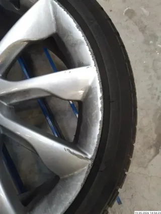 255/35 R19 96V WINTERREIFEN AUDI A5 8T 19 ZOLL ALU KOMPLETTSATZ 4-5MM - Bild 9