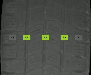 225/55 R17 109T WINTERREIFEN VITO W447 17 ZOLL STAHL KOMPLETTSATZ 5-6MM - Bild 6