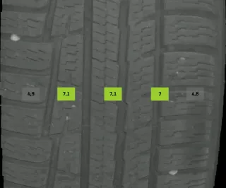 205/55 R16 91H WINTERREIFEN MB B-KLASSE W246 16 ZOLL ALU KOMPLETTSATZ 6MM - Bild 5