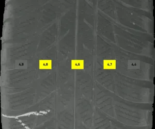 225/50 R17 98H WINTERREIFEN AUDI A4 8W B9 17 ZOLL ALUMINIUM KOMPLETTSATZ 4-5MM - Bild 8