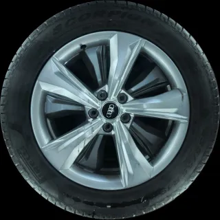 235/55 R19 101H WINTERREIFEN AUDI Q5 FY 19 ZOLL ALUMINIUM KOMPLETTSATZ 4-5MM - Bild 4