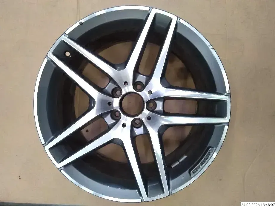 1x Original Alufelge 19 Zoll AMG S-Klasse W222 A2224010100 9,5x19 ET38 - Bild 1