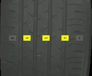 215/60 R16 SOMMERREIFEN VW PASSAT 3C 16 ZOLL ALUMINIUM KOMPLETTSATZ 3G0601025BM - Bild 5