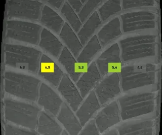 205/55 R17 WINTERREIFEN SKODA OCTAVIA NX 17 ZOLL ALU KOMPLETTSATZ 5E3601025 - Bild 6