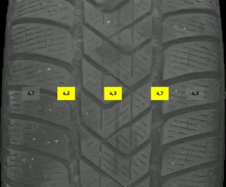 235/55 R19 101H WINTERREIFEN AUDI Q5 FY 19 ZOLL ALU KOMPLETTSATZ 4MM - Bild 7