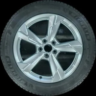 225/55 R18 102V WINTERREIFEN AUDI A6 4K 18 ZOLL ALUMINIUM KOMPLETTSATZ 4-5MM - Bild 1