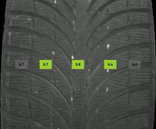 255/45 R20 WINTERREIFEN Q5 FY 20 ZOLL ALUMINIUM KOMPLETTSATZ 5-6MM 80A601025L - Bild 7