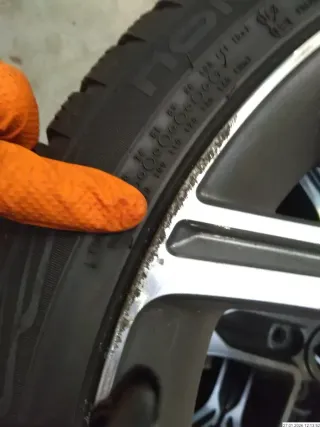 225/40 R19 96V WINTERREIFEN KIA STINGER 19 ZOLL ALU KOMPLETTSATZ 6MM - Bild 11