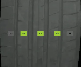 4x Sommerreifen 225/40 R19 96Y Goodyear Eagle F1 DOT 3222 / 2422 4-5mm - Bild 3