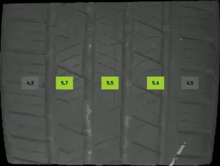 4x Sommerreifen 285/40 R22 110Y Continental Crosscontact DOT0322 4-5mm - Bild 2