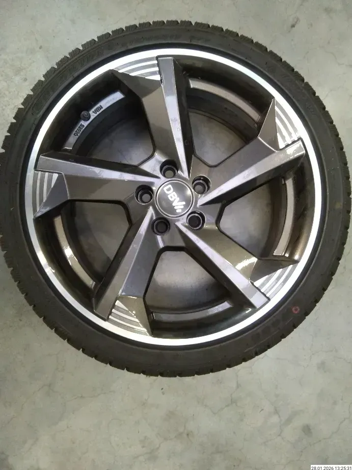215/40 R17 87V WINTERREIFEN AUDI A1 8X 17 ZOLL ALU KOMPLETTSATZ 6MM - Bild 1