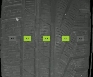 235/55 R18 104H WINTERREIFEN VW TIGUAN 5N (II) 18 ZOLL ALU KOMPLETTSATZ 5-7MM - Bild 6