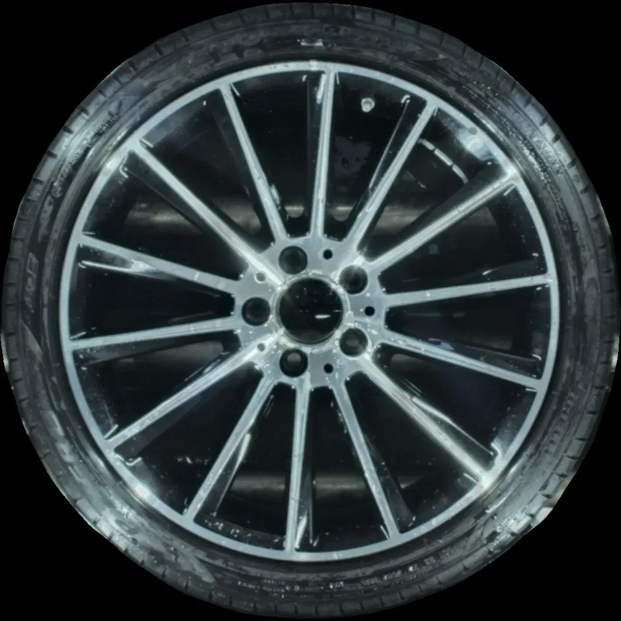 225/40 R19 + 255/35 R19 SOMMERREIFEN C-KLASSE W205 19 ZOLL ALU AMG -2 RÄDER - Bild 1