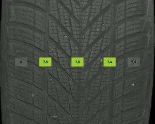 215/55 R17 98V WINTERREIFEN SEAT ATECA 5FP 17 ZOLL ALU KOMPLETTSATZ 6-7MM - Bild 7
