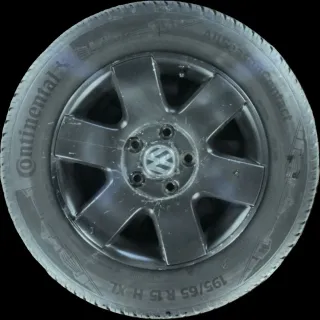195/65 R15 91H WINTERREIFEN VW CADDY 2K 15 ZOLL ALU KOMPLETTSATZ 2K0601025 - Bild 2