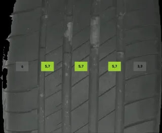 4x Sommerreifen 235/35 R19 91y Bridgestone Potenza DOT 4123 4-5mm - Bild 2