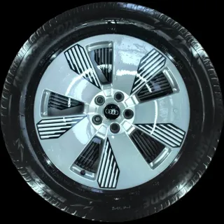 255/55 R19 WINTERREIFEN AUDI Q8 E-TRON 4KE 19 ZOLL ALU KOMPLETTRÄDER 4KE601025L - Bild 2