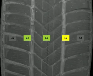 245/45 R18 100V WINTERREIFEN BMW 5ER G30 18 ZOLL ALU KOMPLETTRÄDER 4-5MM - Bild 7