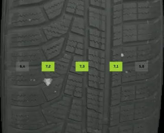 205/60 R16 92H WINTERREIFEN A-KLASSE W177 16 ZOLL ALU KOMPLETTSATZ 6MM - Bild 7