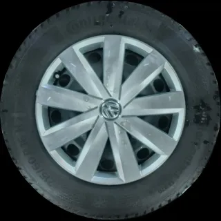 215/60 R16 95H WINTERREIFEN VW PASSAT 3C 16 ZOLL STAHL KOMPLETTSATZ 5-6MM - Bild 1