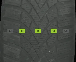 215/65 R17 WINTERREIFEN SKODA KODIAQ NS 17 ZOLL ALUMINIUM KOMPLETTSATZ 5-6MM - Bild 7
