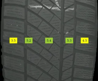 255/35 R19 96V WINTERREIFEN AUDI A5 8T 19 ZOLL ALU KOMPLETTSATZ 4-5MM - Bild 5